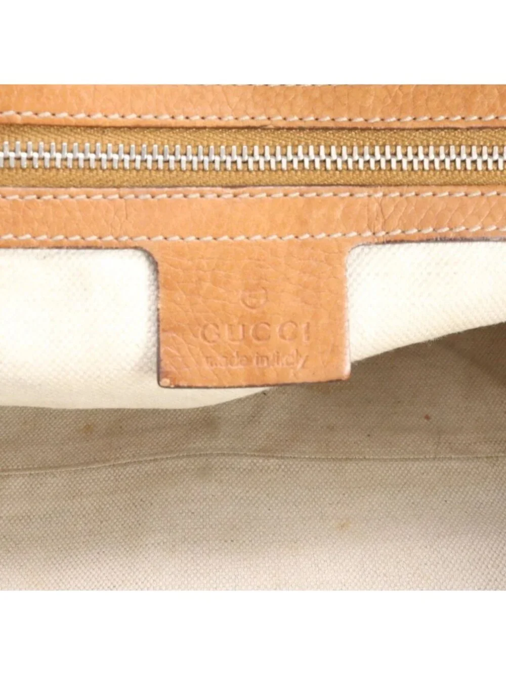 Gucci Diamante Maui Leather Canvas Tote Shoulder